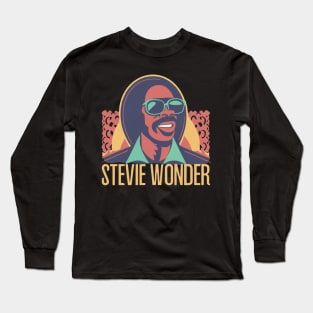 Stevie “The Genius” Wonder Long Sleeve T-Shirt